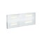 Azar Displays Acrylic Frameless Wall Mnt Sign Holder w/ Adhesive Tape 16"Wx6"H, PK10 122040 - alternate 1